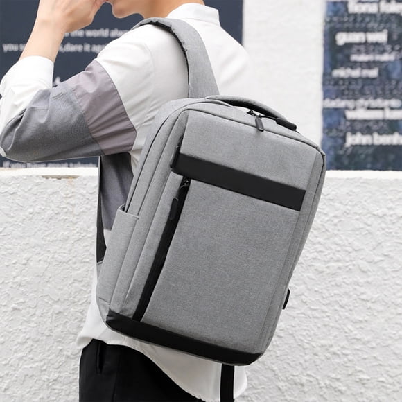 Qonioi Sac à Dos d'Affaires, Sac à Dos de Voyage pour Ordinateur Portable avec Port de Chargement USB, Sac de Vol Résistant à l'Eau pour Hommes Femmes, Sac à Dos pour Ordinateur 15,6 Pouces pour Bureau Collège Déplacements