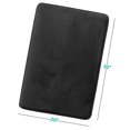 thumbnail image 1 of 1 Large Clara Clark Bath Mat Bathroom Rug - Absorbent Memory Foam Bath Rugs - Non-Slip, Thick, Cozy Velvet Feel Microfiber Bathrug, Plush Shower, Toilet- Floor Bathmats Carpet - Black - 20"x32", 1 of 6