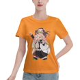 thumbnail image 1 of T-Shirt Basique à Manches Courtes pour Femmes Demon Slayer : Koiju et Nidouzi, 1 of 6