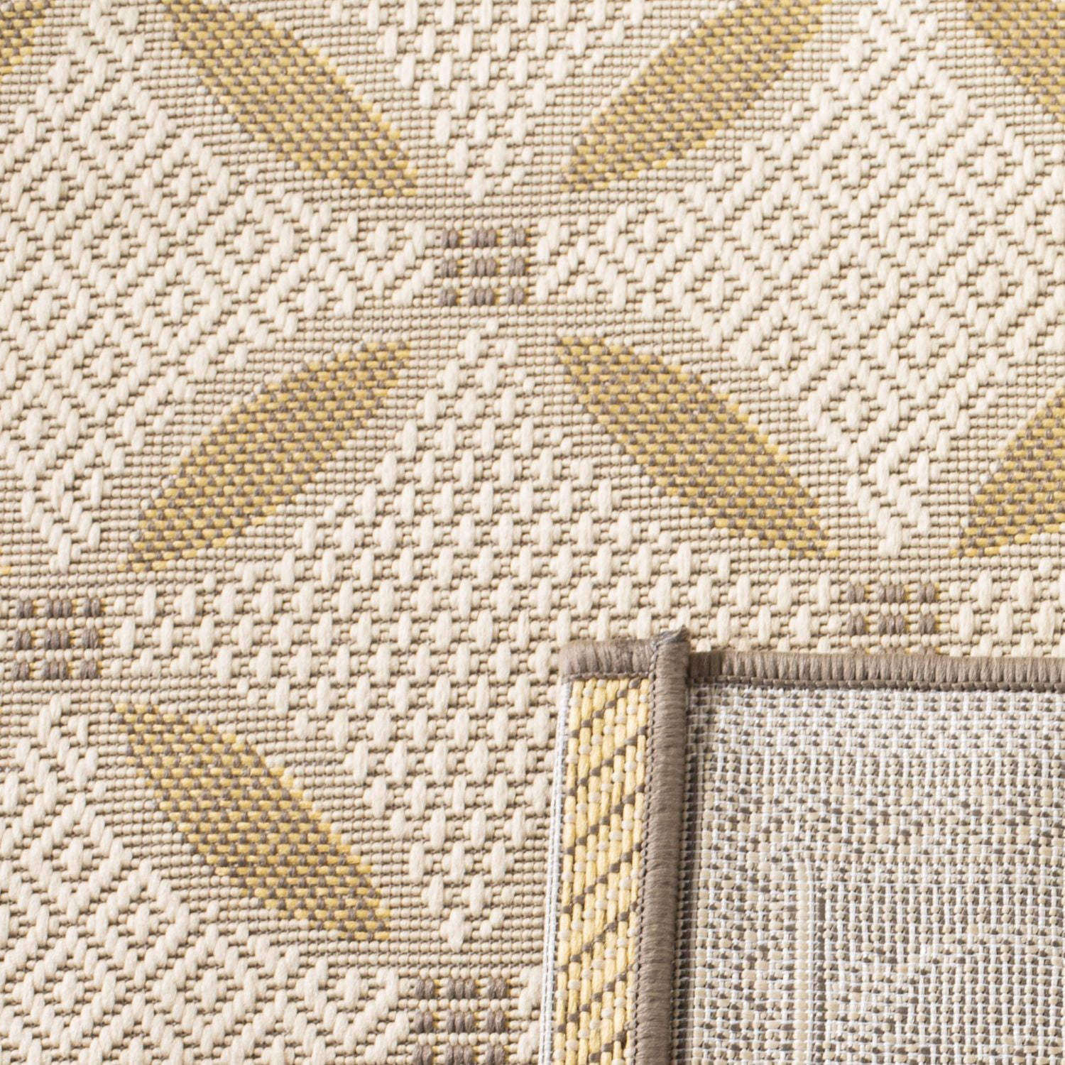 SAFAVIEH Courtyard Cohen Bordered Indoor/Outdoor Area Rug
