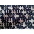 thumbnail image 4 of oneOone Cotton Poplin Fabric Check Kasuri Print Sewing Fabric BTY 56 Inch Wide, 4 of 4
