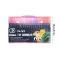 thumbnail image 3 of 120ml Large Capacity Double Ended Watercolor Pen Set For Children Washable Non Staining Colored Marker For Doodling And Cartoons Outlining, 3 of 7