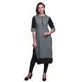 thumbnail image 1 of Bimba Printed Women StraightKurtiSummer Wear Ladies Ethnic Kurta Tunic, 1 of 6