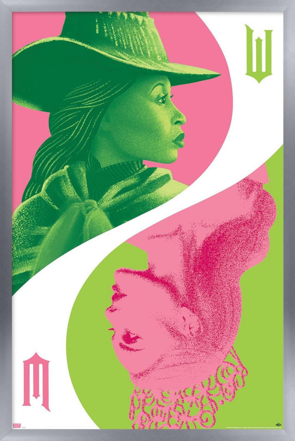 Wicked - Reflection Wall Poster with Push Pins