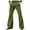 01 Army Green, variant on Weiqiqre Men Sweatpants Wide Leg High Waisted Business Work Black Trousers Long Formal Suit Slacks,Size M