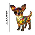 thumbnail image 4 of Série de Chiens Ornements Artistiques, 4 of 4