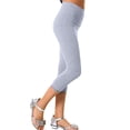 thumbnail image 3 of Girls' Autumn/Spring Fashion Lace Trimmed Stretchy Color Leggings, 3 of 4