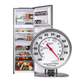 thumbnail image 2 of 4X Stainless Refrigerator Thermometer Freezer Temperature Gauge Mini Thermometer Grill for Home Kitchen Food, 2 of 7