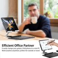 thumbnail image 3 of for Samsung Galaxy Z Fold 6 5 4 Stand and Keyboard Mouse, Portable Detachable Bluetooth Keyboard, Foldable Adjustable Tablet Stand Holder for Desk, with Wireless Mouse and Pen, 3 of 7