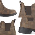 thumbnail image 3 of Comfy Moda Women's Legend II All-Season Waterproof Leather Chelsea Boots with Fabric Lining, 3 of 6