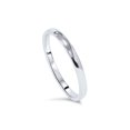 thumbnail image 2 of 2mm 14K White Gold Comfort Fit Plain Wedding Band, 2 of 2