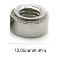 thumbnail image 1 of Ruiboury Stainless Steel CLS M4 M5 M6 M8 Self-Clinching Nut Galvanized Insert Rivet Press-Fit Industrial Hardware M8-1 1Set, 1 of 6