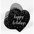 thumbnail image 3 of Inkdotpot Real Silver Foil Happy Holiday Tag Favor Hang Paper Tag 50 Pieces, 3 of 6
