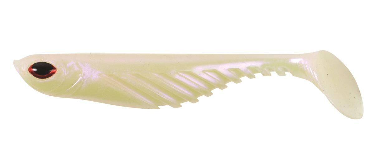 Berkley PBBRS3-PW PowerBait Ripple Shad, 3", lot de 10, blanc nacré, flottant