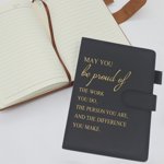 LSLJS Magnetic Closure Notebook Gift Business Office Work Conferences Notepad, Laptop Computer Home Decoration
