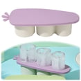 thumbnail image 2 of Large Silicone Tray For Cylinder Shaped Cubes Reusable With Lid For And Tumbler Cups Easy Release, 2 of 9