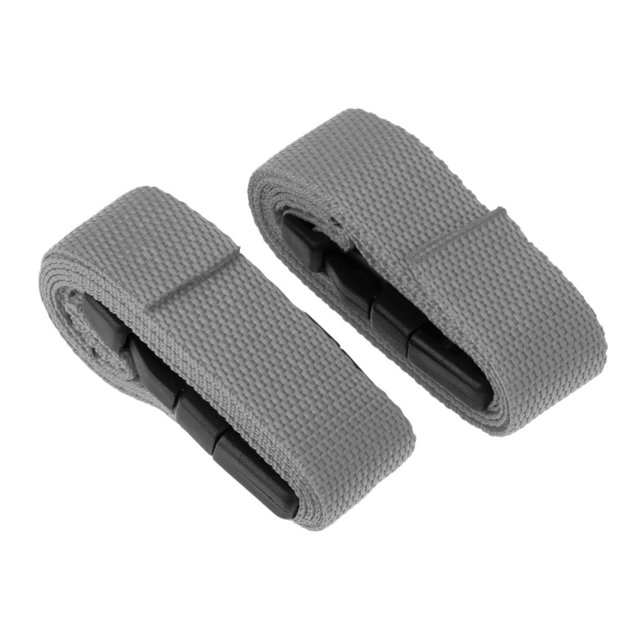 2 Pcs Sangles de Sangle pour Chariot de Golf de 39 Pouces avec Boucle à Dégagement Rapide en Gris. Fabriquées en nylon de Qualité Supérieure, Ces Sangles Durables Comportent une Boucle à Dégagement Rapide et Sont Réglables à une Longueur de 1 Mètre (39,4 Pouces) avec une Largeur de 25 mm (1 Pouce). Convenant à Fixer des Sacs de Golf, des Bagages Ou des Valises sur des Chariots.
