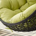 thumbnail image 4 of Modway Chaise Longue de Patio Extérieure à Balançoire Sans Support en Noir/péridot, 4 of 8