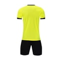 thumbnail image 4 of Diufon Ensembles Athlétiques Garçons Filles T-Shirts à Manches Courtes Col Ras du Cou et Shorts Basketball Sport Course Tenues d'Été, 4 of 4