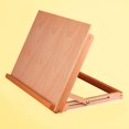 thumbnail image 3 of veasfak Tabletop Sketch Box Easel -Adjustable & Portable Beech Wood Desk Easel 43x32CM, 3 of 7