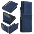 thumbnail image 1 of Samsung Galaxy Z Flip 4 Forwenw Wallet Leather Credit Card Holder Flip Case Cover, 1 of 5