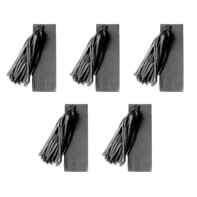 kurtrusly Eye-Catching Fuchsia Tassel Garland For Party And Birthday Celebrations Compact And Lightweight Black,Type22 14 inch