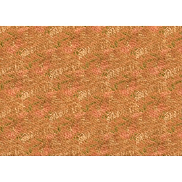 Ahgly Company Tapis d'Intérieur Rectangulaire Transitionnel Orange Rouge Orange Lavable à la Machine, 3 Pieds x 5 Pieds