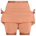 thumbnail image 1 of Jupe de Tennis Décontractée pour Femmes avec Poche, Tenue Active pour Yoga, Sport, Performance, Style Jupe-Short, 1 of 6