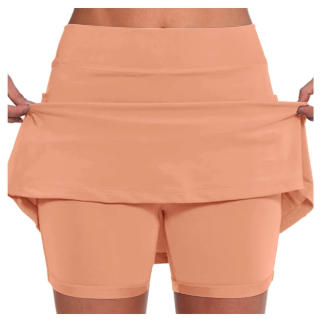 Jupe de Tennis Décontractée pour Femmes avec Poche, Tenue Active pour Yoga, Sport, Performance, Style Jupe-Short