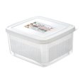 thumbnail image 1 of SIfdSeng Individual Snack Containers Refrigerator Freezer Specific Food Grade Fresh Keeping Box Kitchen Storage Sealed Container Meal Prep Containers for Office Two Compartment Snack Container, 1 of 5