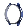 thumbnail image 1 of Case Cover Fit for Samsung Galaxy Watch 4 40mm 44mm,Glass Screen Protector Accessories PC All-Around Anti-fall Bumper Cover, Smart Watch Protective Case for Men Women -blue, 1 of 6
