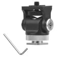 thumbnail image 1 of Hot Shoe Mount Adapter Rod Clamp 360 Swivel for Monitor LED Monitor 360 Tripod Dsr Nikon black, 1 of 6