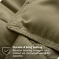 thumbnail image 4 of Bare Home Goose Down Alternative Comforter Set - 3 Piece Set - All Seasons - Full/Double, Olive, 4 of 7