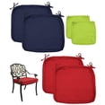 thumbnail image 3 of Housse de Coussin Carrée pour l'Extérieur pour Chaises d'Extérieur - Polyester Résistant aux Intempéries - Protège-Coussin de Siège pour Meubles de Jardin et de Patio, Housse de Coussin Durable Toutes Saisons, Confort et Style pour Usage Extérieur, 3 of 3