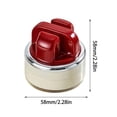 thumbnail image 3 of Professional Kitchen Knife Sharpener Tool with Strong Suction Base - 2-in-1 Knife and Scissors Sharpening Artifact for Home Cooking Enthusiasts, Compact Design for Easy Kitchen Storage, 3 of 9