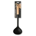 thumbnail image 4 of Thyme & Table Silicone Ladle with Beechwood Handle, Black, 4 of 5