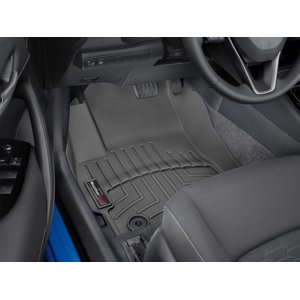 Fits 2019-2022 Toyota Corolla Weathertech Floor Liner 4414951 FloorLiner; Molded Fit; Black; Thermoplastic Polyolefin TPO Vacuum Formed Material; 2 Piece