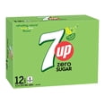 thumbnail image 3 of 7UP Zero Lemon Lime Soft Drink 355 ml cans, pack of 12, 3 of 10