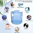 thumbnail image 3 of Distilled Water Bottle Jug, Sturdy PP Distiller Water Container Shockproof 4L Portable  for Home Beauty Countertop, 3 of 7