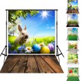 thumbnail image 2 of Coofit Photographie Fond Mignon Oeuf Coloré Photo Toile de Fond Studio Accessoire pour Pâques, 2 of 7