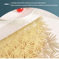 thumbnail image 4 of Yhmxh Hollowed Out Insulation Mat Solid Polyvinyl Chloride Leather Placemats Coffee Mats Kitchen Table Mats Easy To Clean Kitchen Table Mats Home and Kitchen kitchen Accessories kitchen Essentials, 4 of 5