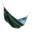 thumbnail image 1 of Hamac Simple Double, Hamac de Jardin en Polyester Coton Anti-Renversement Compact pour Patio Rouge, Bleu Vert, 1 of 7