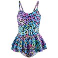 thumbnail image 1 of Girls Swimsuits One Piece Bathing Suits Quick Dry Summer Bathing Suits for Girls 5-6 Years, 1 of 4