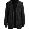 thumbnail image 4 of Innerwin Manteau à Capuche pour Femmes, Veste d'Hiver Chaude à Manches Longues, Noir P, 4 of 6