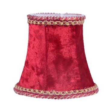 Abat-Jour en Tissu, Housses d'Abat-jour, Accessoire de Décoration Intérieure, Adapté pour Lampe Murale, Chandelier