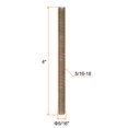 thumbnail image 2 of Unique Bargains 10pcs 5/16x4' Carbon Steel Fully Threaded Rod Bar Studs for Furniture Mounting Assembly, 2 of 4