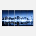 thumbnail image 2 of Night New York City Miroir - Impression sur Toile de Paysage Urbain, 2 of 3