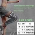thumbnail image 4 of Men'S Women'S Calf Compression Socks Kneepad For Shin Splint, Calf Pain Relief Socks Grey L, 4 of 7