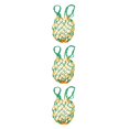 thumbnail image 4 of Baohd 1/2/3/5 Mesh Ball Bag Basketball Ball Carry Mesh Storage Net Bag Holder Green Yellow 3PCS, 4 of 6