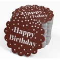 thumbnail image 4 of Inkdotpot Silver Foil Paper Hang Tags Happy Birthday Favor Tags 50 Piece, 4 of 6